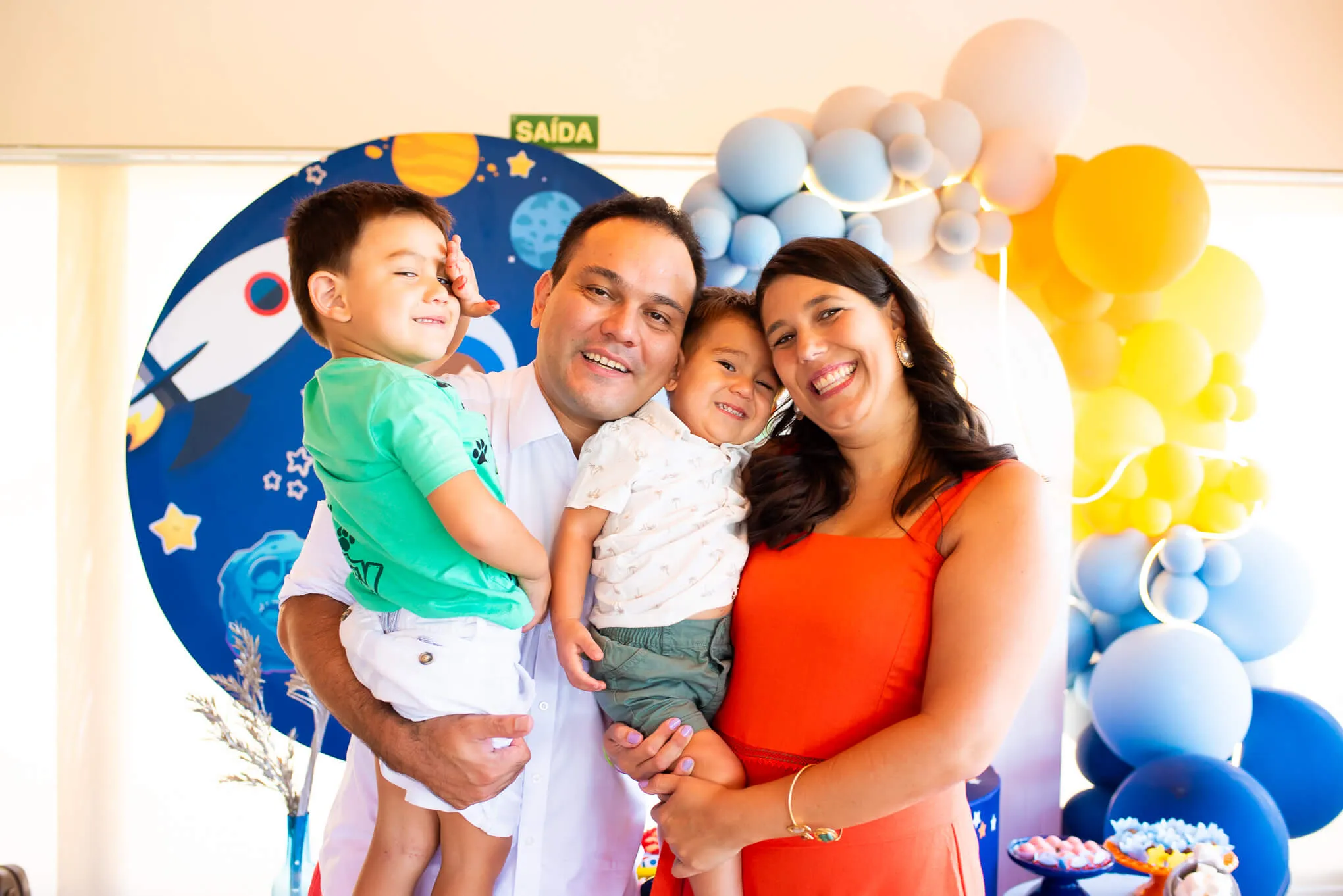 Fotografia documental de festa infantil na RMC